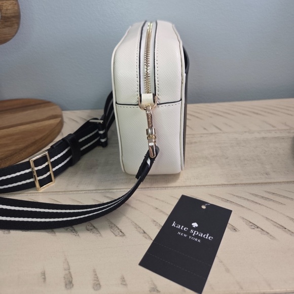 Kate Spade Black and Cream Crossbody Bag - Picture 7 of 14